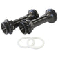 Aeroflow AF59-2137BLK Replacement Billet Adjustable Fuel Log Legs Suit Adjustable Fuel Log (AF64-2037), 7/8-20" for Holley Carburettors,Black Finish
