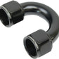 Proflow PFE136-06BK 180 Degree Female to Female Union Swivel Hose End -06AN Black