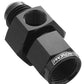 Proflow PFE140-08BK Straight Male Adaptor - Female Adaptor -08AN 1/8" NPT Gauge Port Hose End Black