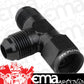 Proflow PFE145-12BK AN Tee -12AN Female Swivel Coupler Hose End On Run Black
