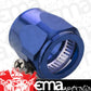 Proflow PFE150-05B Aluminium Hex Hose Finisher Clamp 14.3mm ID Blue