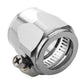 Proflow PFE150-32CH Aluminium Hex Hose Finisher Clamp 54mm ID Chrome