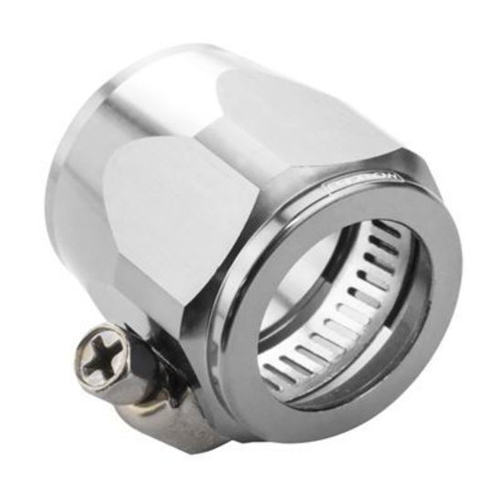 Proflow PFE150-34CH Aluminium Hex Hose Finisher Clamp 58mm ID Chrome