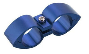 Proflow PFE155-03B Twin Hose Clamp Separators 5 pack 03AN Blue 6.5mm Hole