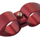 Proflow PFE155-03R Twin Hose Clamp Separators 5 pack 03AN Red 6.5mm Hole