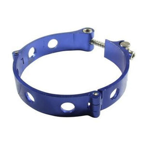 Aluminium Silicone Hose Piping Clamp 3' Blue