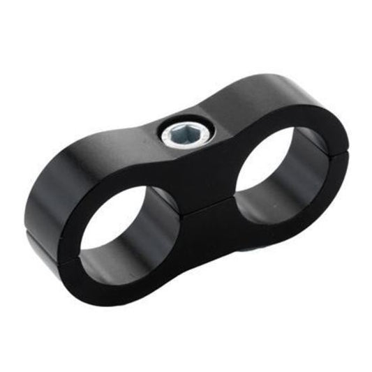 Proflow | PFE156-03BK | Aluminium Hose & Tubing Clamp Separators 5 pack Clamp 5mm ID Hole Black