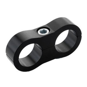 Proflow PFE156-10BK Aluminium Hose & Tubing Clamp Separators 5 pack Clamp 16mm ID Hole Black