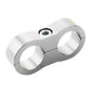 Proflow PFE156-17P Aluminium Hose & Tubing Clamp Separators 5 pack Clamp 27.8mm ID Hole Silver