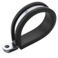 Proflow PFE158-06S Cushioned Hose Mounting P-Clamp 9.5mm Silver 10 Pack