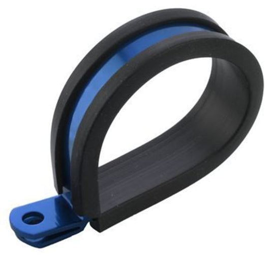Proflow PFE158-12B Cushioned Hose Mounting P-Clamp 19mm Blue 5 Pack