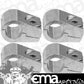 Proflow PFE159-03 Aluminium 3/16" Single Hose Line Clamp 4 Pack