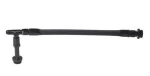 Proflow PFE160-06BK Fuel Line kit Holley 4150 Universal Swivel-Seal Black Stainless Steel Hose -06AN Black