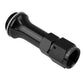 Proflow PFE160-8-1BK Carburettor Inlet Hose End Female -08AN to 7/8 x 20 For Holley 3" Black