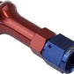 Proflow PFE161-06-01 Carburettor Inlet Hose End Female -06AN to 9/16 x 24 For Demon Red/Blue