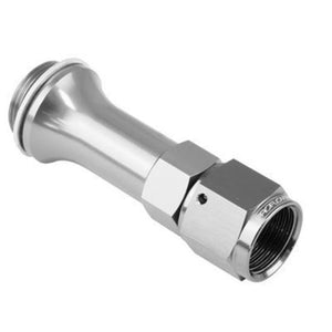 Proflow PFE161-08-01S Carburettor Inlet Hose End Female -08AN to 9/16 x 24 For Demon Silver