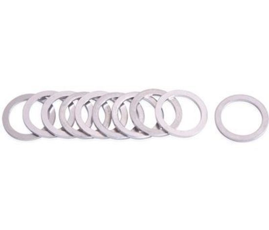 Proflow PFE177-180 Aluminium Crush Washer 18mm 10 Pack
