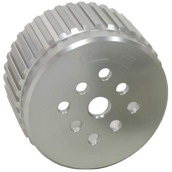 Aeroflow Performance Products AF59-3000W Water Pump Gilmer Drive Pulley Anodised Silver SBC/BBC All