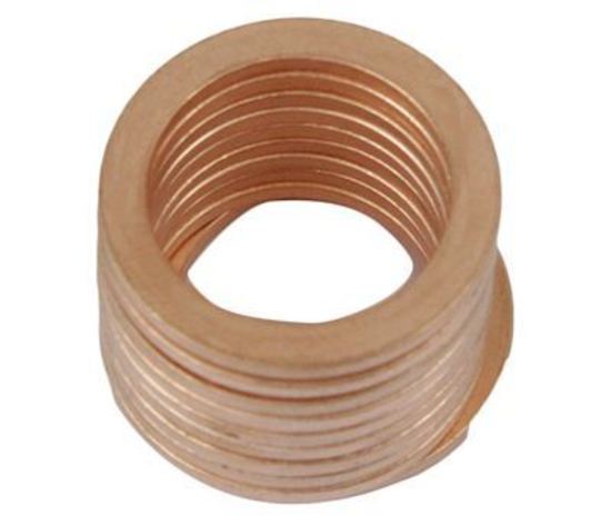 Proflow PFE179-KIT Copper Washer Assortment Kit 8mm to 18mm 10 Pack