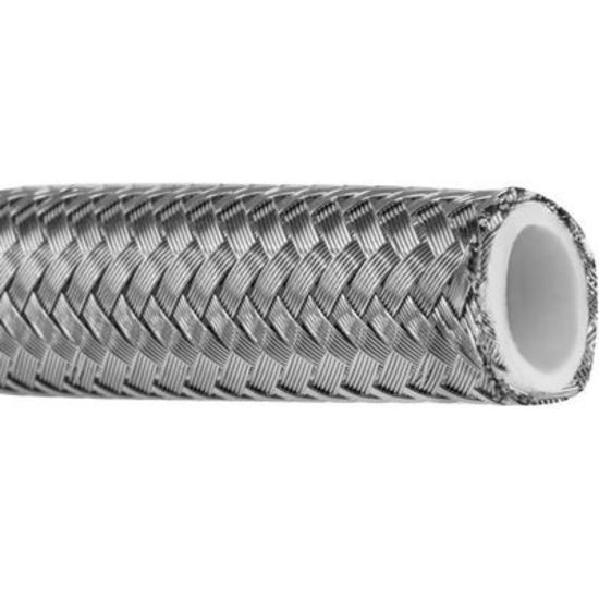 Proflow PFE200-08 Stainless Steel Braided PTFE Hose -08AN (per metre)