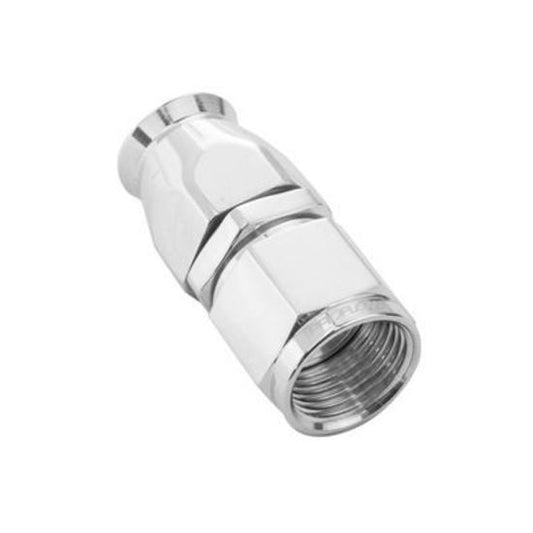 Proflow PFE201-04DHP Aluminium Straight Hose End Hose End -04AN For PTFE Polished