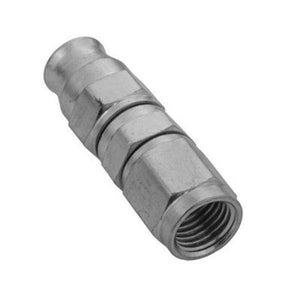 Proflow PFE201-04S Steel Straight Hose End Hose End -04AN For PTFE