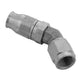 Proflow PFE202-04S Steel 45 Degree Hose End Hose End For -04AN PTFE Hose