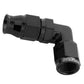 Proflow PFE203-04SBK Black 90 Degree Hose End Hose End For -04AN PTFE Hose