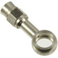 Proflow PFE213-03L Stainless Steel Banjo Hose End 7/16 Long Straight For -03AN PTFE Hose