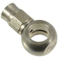 Proflow PFE213-03S Stainless Steel Banjo Hose End 7/16 Short Straight For -03AN PTFE Hose