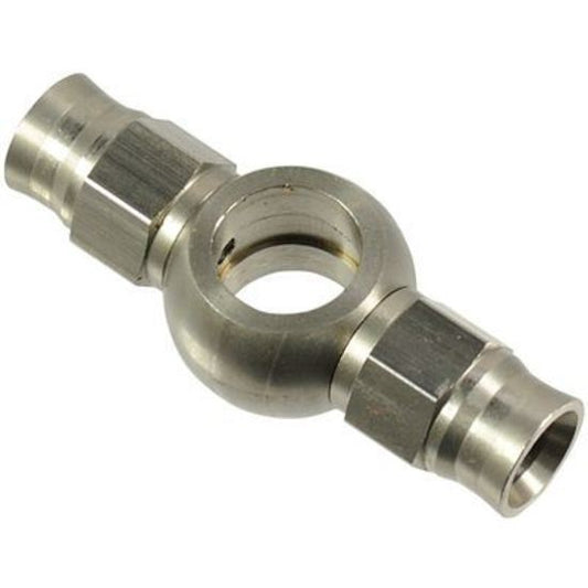 Proflow PFE215-03 Stainless Steel Double Hose Banjo Hose End 7/16 11.2mm For -03AN PTFE Hose