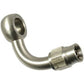 Proflow PFE218-03 Stainless Steel Banjo Hose End 7/16 90 Degree Bend For -03AN PTFE Hose