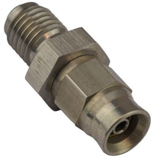 Proflow PFE224-04 Stainless Steel Male Bulkhead Hose End Hose End 1/2" x 20 to -04AN PTFE Hose