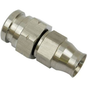 Proflow PFE234-04 Stainless Steel Female Inverted Flare Brake Hose End 7/16 x 24 to -04AN PTFE Hose