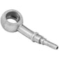Proflow PFE263-03 Stainless Steel Banjo Hose End 10mm 20 Degree Bend Crimp Style