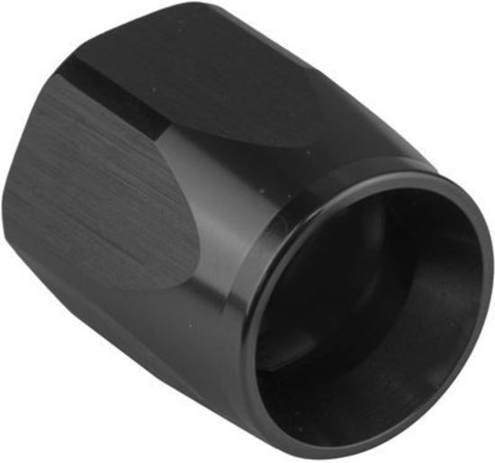 Proflow PFE298-04DBK Replacement Hose End Socket Nut -04AN Aluminium Black