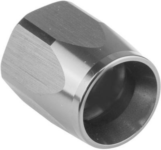 Proflow PFE298-20DP Replacement Hose End Socket Nut -20AN Aluminium Silver