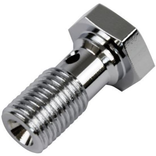 Proflow PFE300-04CH Chrome Banjo Bolt 7/16" x 20UNC 25mm Long