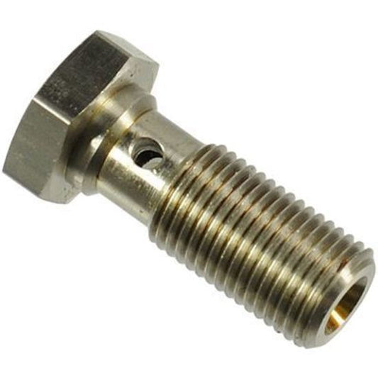 Proflow PFE303-04L Stainless Steel Banjo Bolt 7/16 x 24 25mm Long