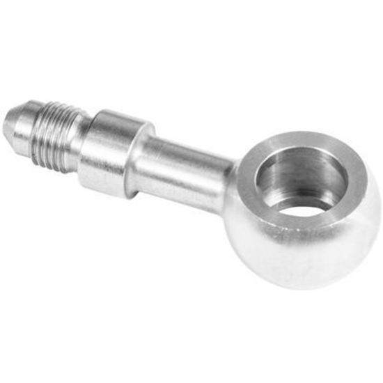 Proflow PFE310-03CH Chrome -03AN Straight Banjo Brake Hose End 10mm / 3/8