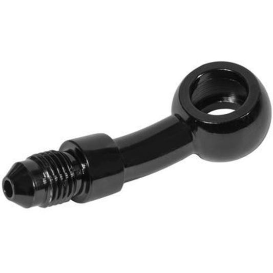 Proflow PFE312-03BK Black -03AN to 20 Degree Banjo Brake Hose End 10mm / 3/8"