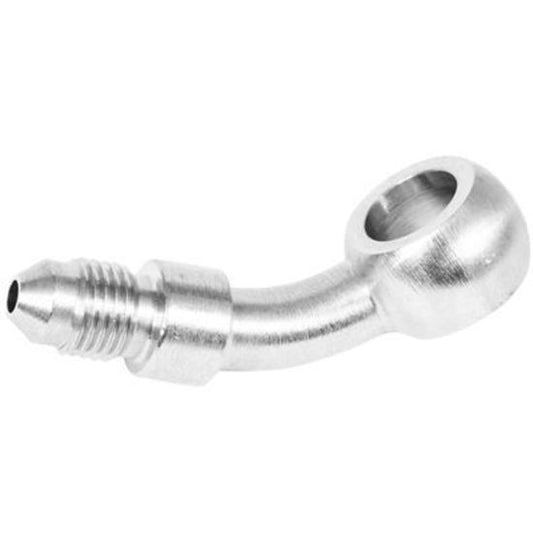 Proflow PFE313-45CH Chrome -03AN to 45 Degree Banjo Brake Hose End 10mm 3/8