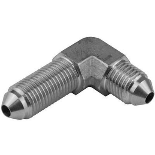 Proflow PFE323-03 Stainless Steel Hose End 90 Degree -03AN Bulkhead