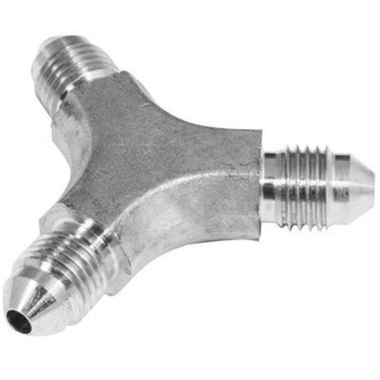 Proflow PFE327-04 Stainless Steel Male Hose End -04AN 3 Way distribution block