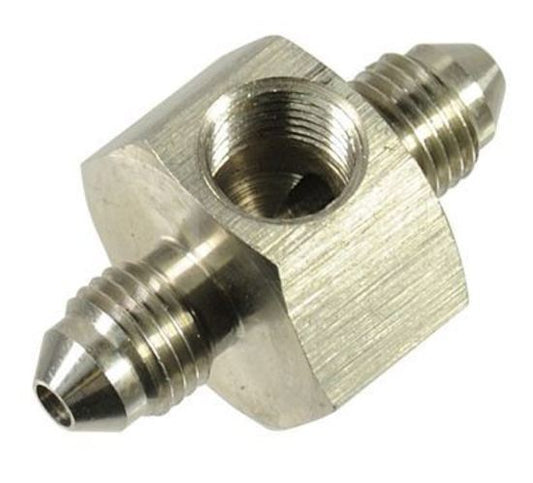 Proflow PFE334 Stainless Steel Brake Flare Union adaptor -03AN 1/8" NPT Port