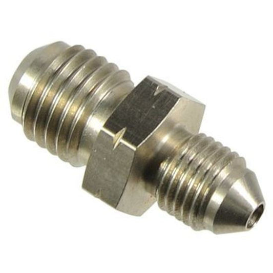 Proflow PFE338-04 Stainless Brake Adaptor Male -04AN to M12 x 1.25 Male Thread