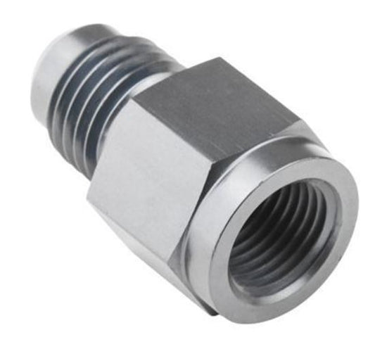 Proflow PFE370-04S Female Adaptor 1/8" NPT Straight to Male -04AN Silver