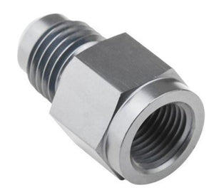Proflow PFE370-04S Female Adaptor 1/8" NPT Straight to Male -04AN Silver