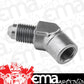 Proflow PFE371-03S Female Adaptor 45 Degree Adaptor 1/8" NPT to Male -03AN Silver