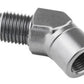 Proflow PFE371-03S Female Adaptor 45 Degree Adaptor 1/8" NPT to Male -03AN Silver